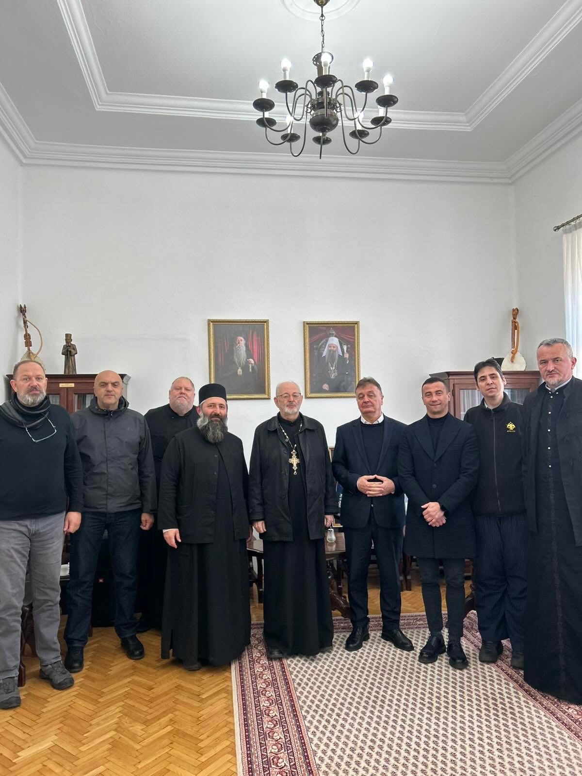 Протојереј-ставрофор проф. др Драган Милин посјетио је у суботу, 13. децембра 20…